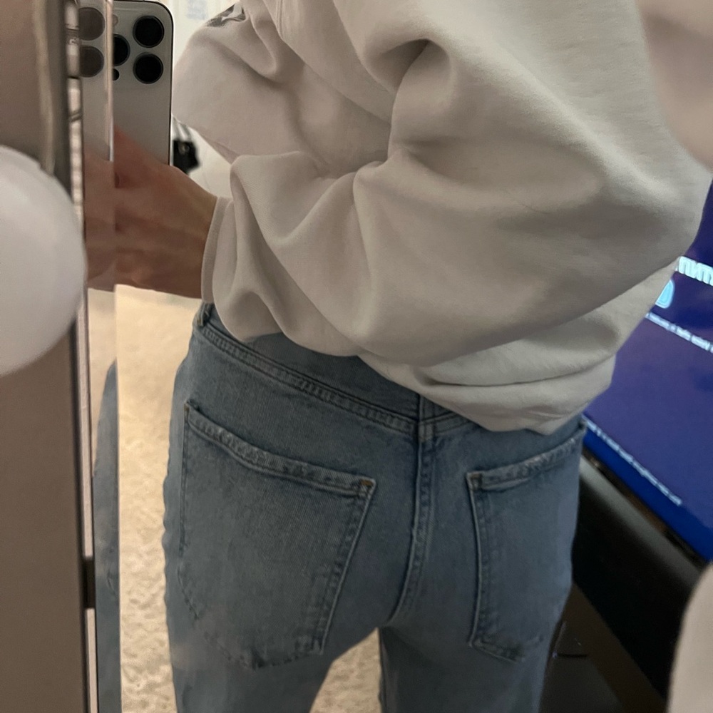 AGOLDE High Rise Riley Jeans - Picture 7 of 7